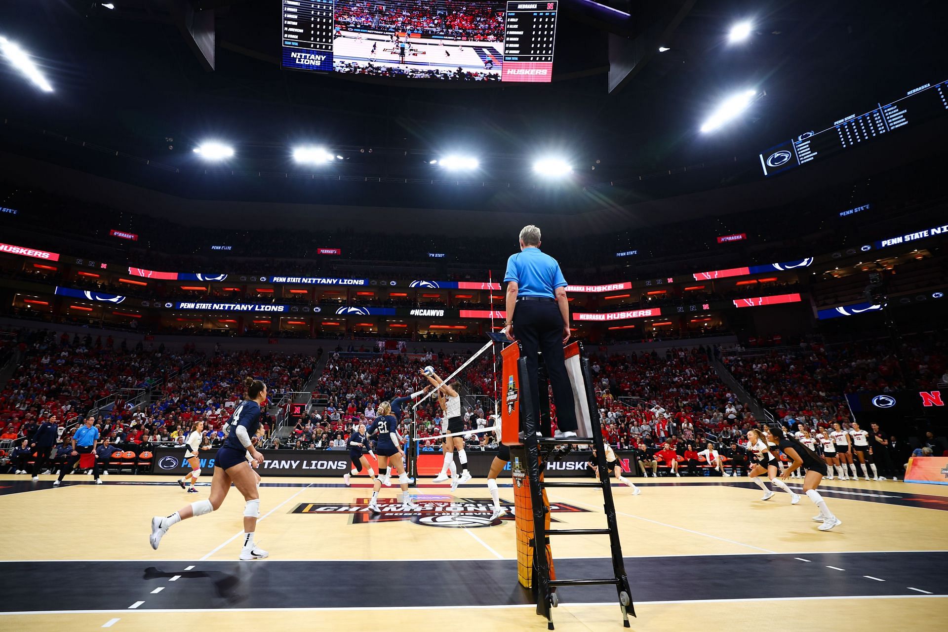 Rebekah Allick at the 2024 Division I Women&#039;s Volleyball Semifinals - Source: Getty