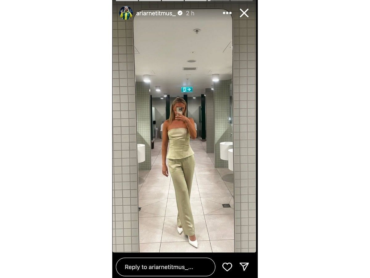 Ariarne Titmus&#039; Instagram story