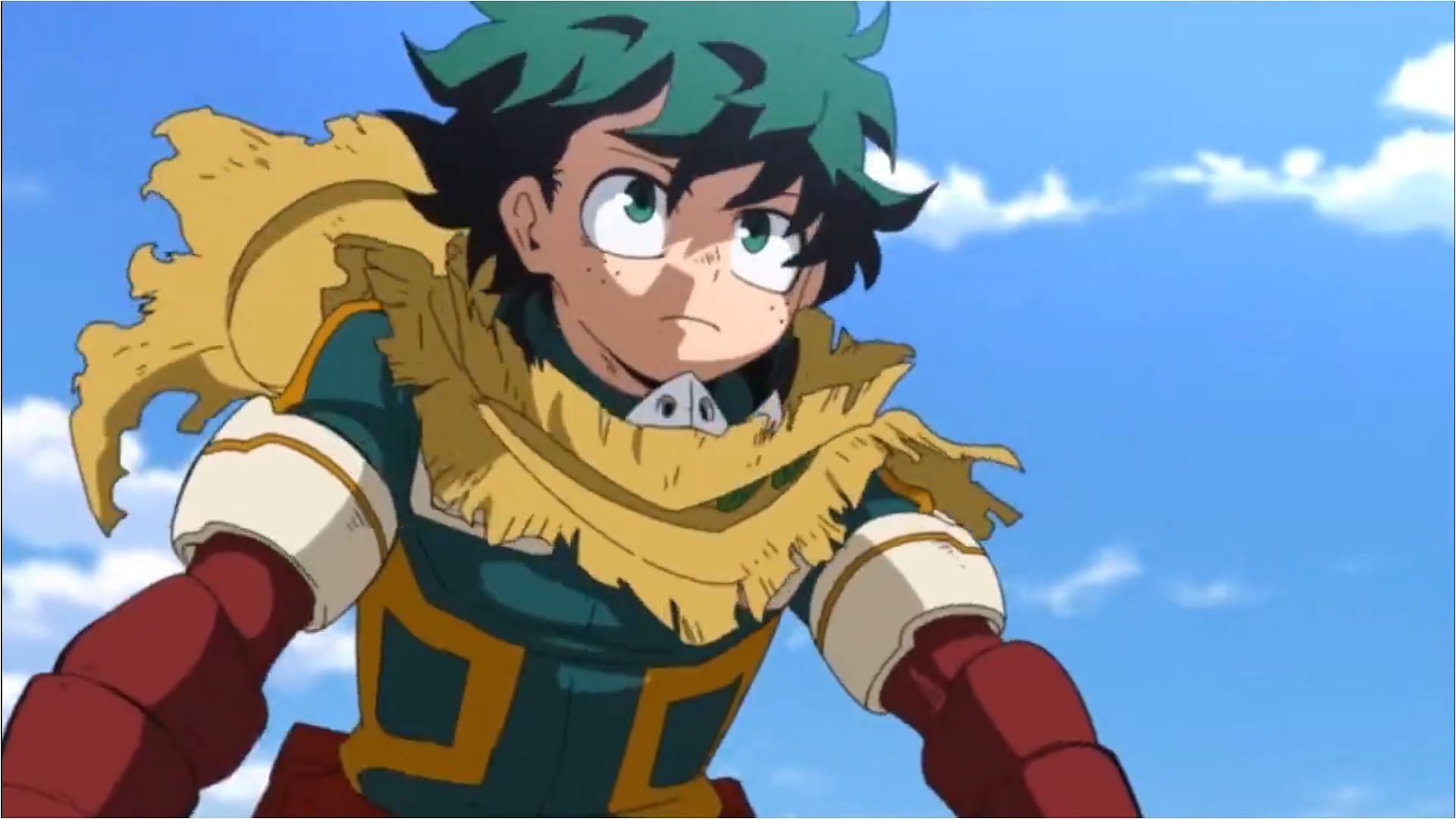 Izuku Midoriya as seen in My Hero Academia: You&#039;re Next (Image via BONES)