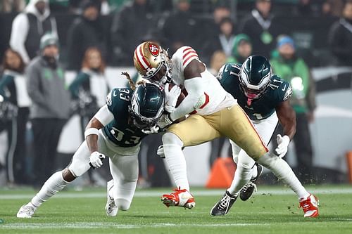 Deebo Samuel during San Francisco 49ers v Philadelphia Eagles - Source: Getty