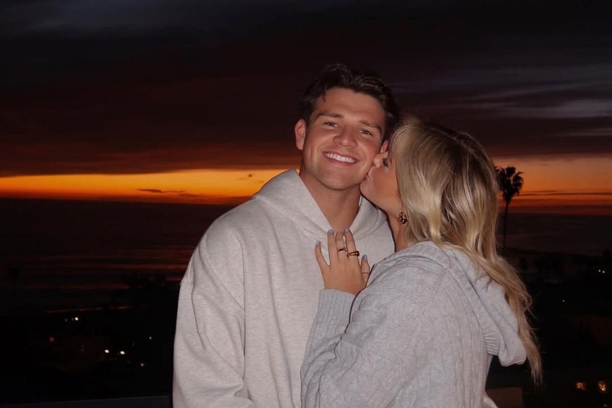 Stephen Nedoroscik, his dance partner, Rylee Arnold, and her boyfriend, Walker Lyons- Source: Getty