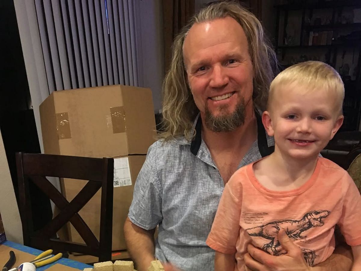 Kody and his son, Soloman from Sister Wives (Image via Instagram/@robyn_browns_nest)