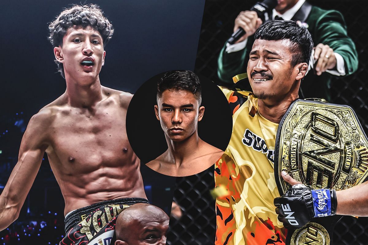 Nabil Anane, Johan Ghazali, Superlek Kiatmoo9 - Photo by ONE Championship