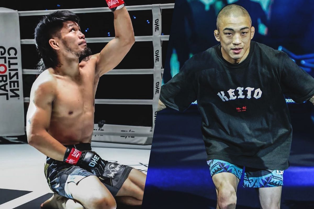 Lito Adiwang (left) and Keito Yamakita (right) | Image credit: ONE Championship