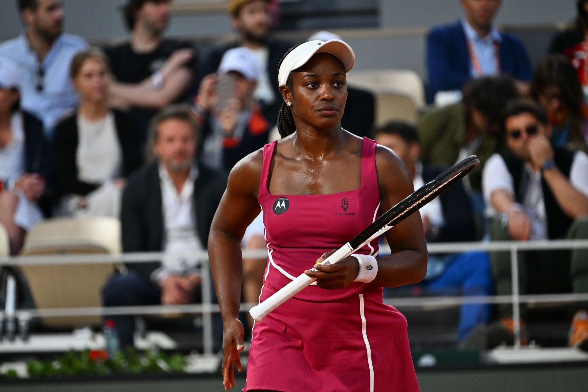 Sloane Stephens at the French Open 2023. (Photo: Getty)