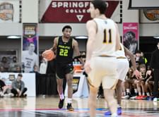 Adidas basketball and Darryn Peterson react to mixtape reel featuring the Kansas signee's best moments from career-high game vs. AJ Dybantsa's school