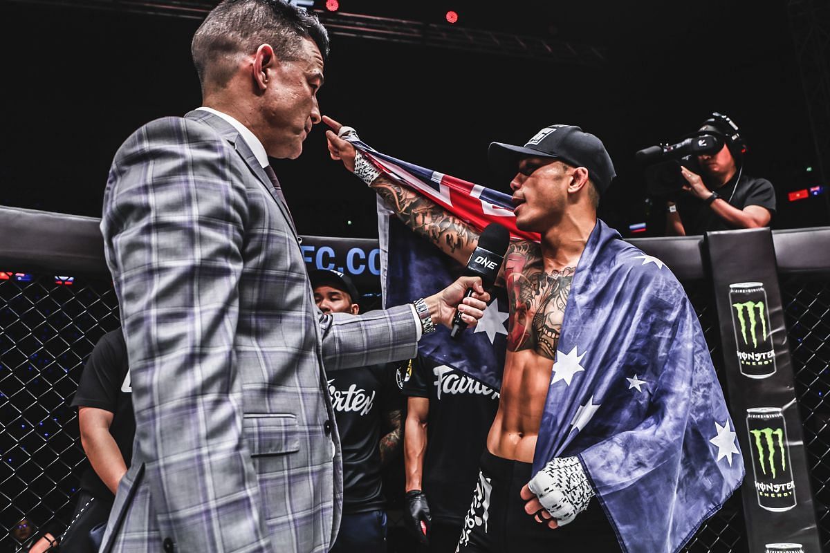 Mitch Chilson (left), Martin Nguyen (right) [Photo via ONE Championship]