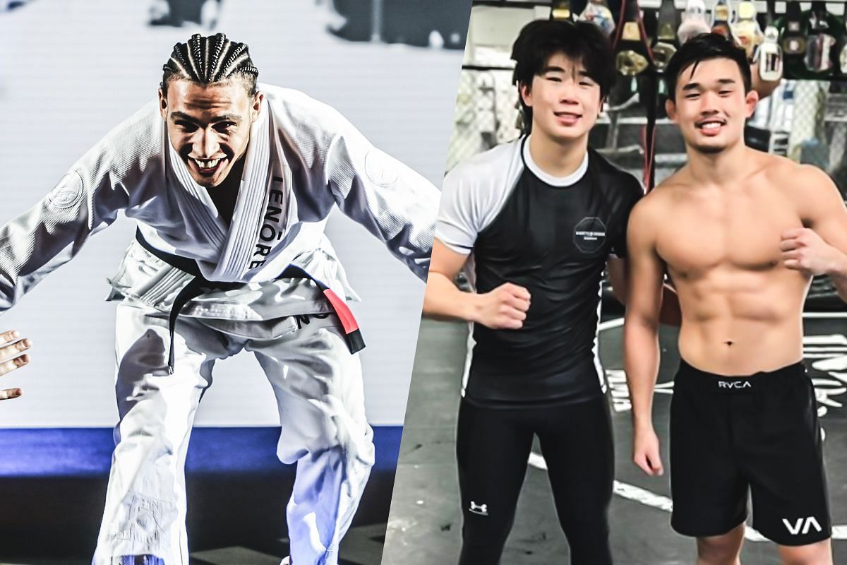 Kade Ruotolo (left) and Christian and Adrian Lee (right) | Image credit: ONE Championship