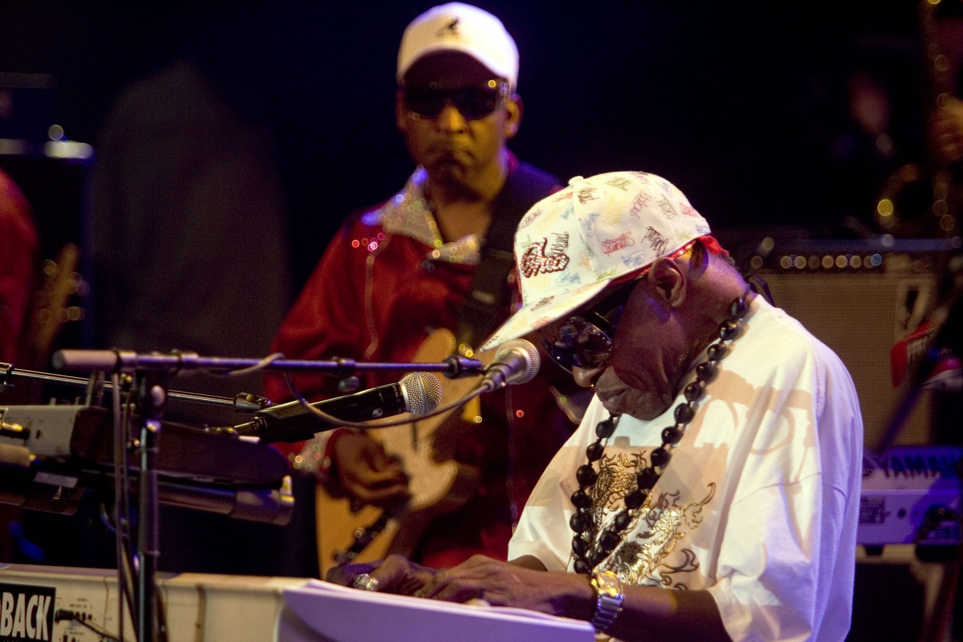 Sly and the Family Stone, performing live onstage (Image via Getty)