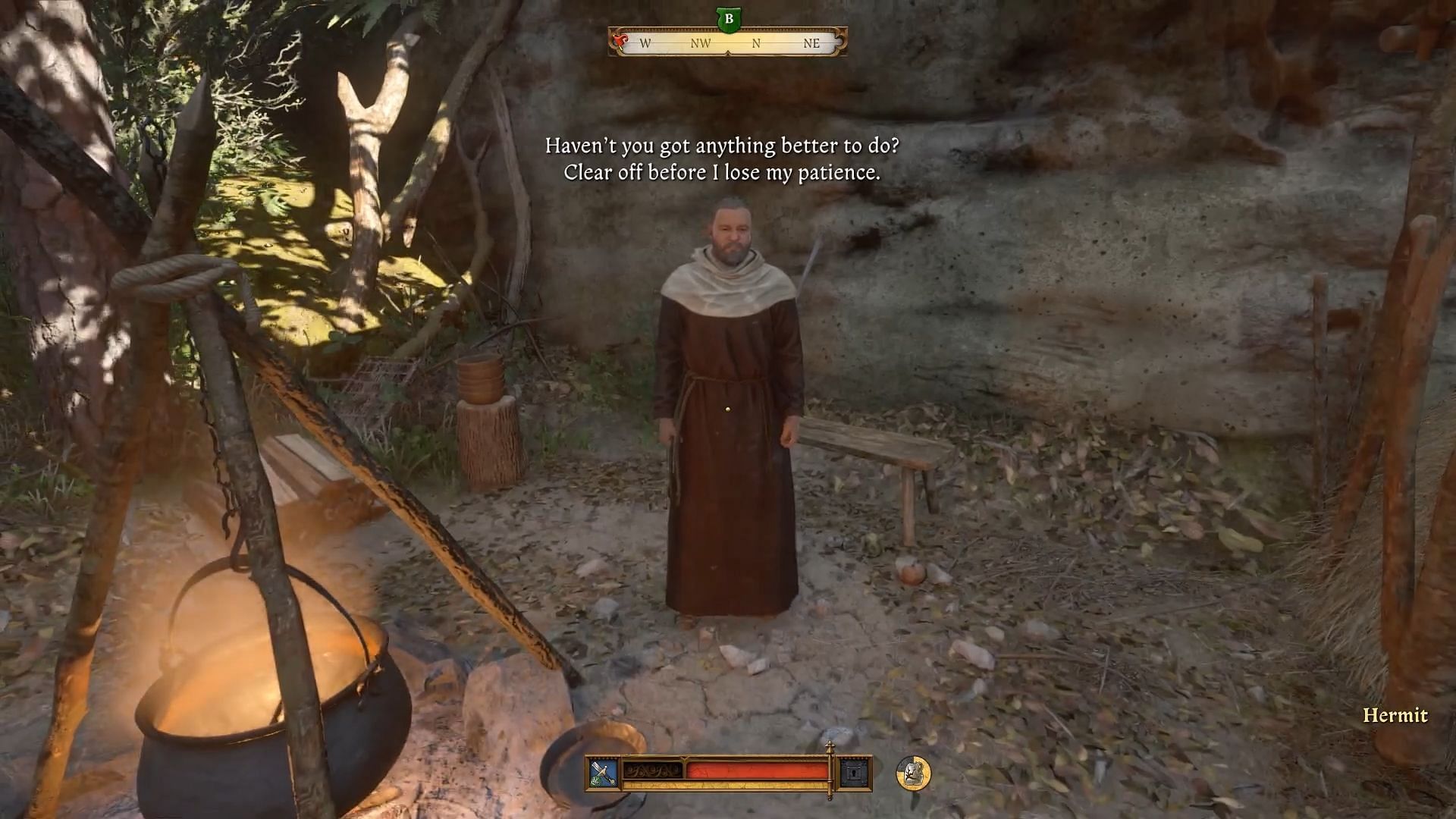 All you need to know about completing the Hermit quest (Image via Deep Silver)