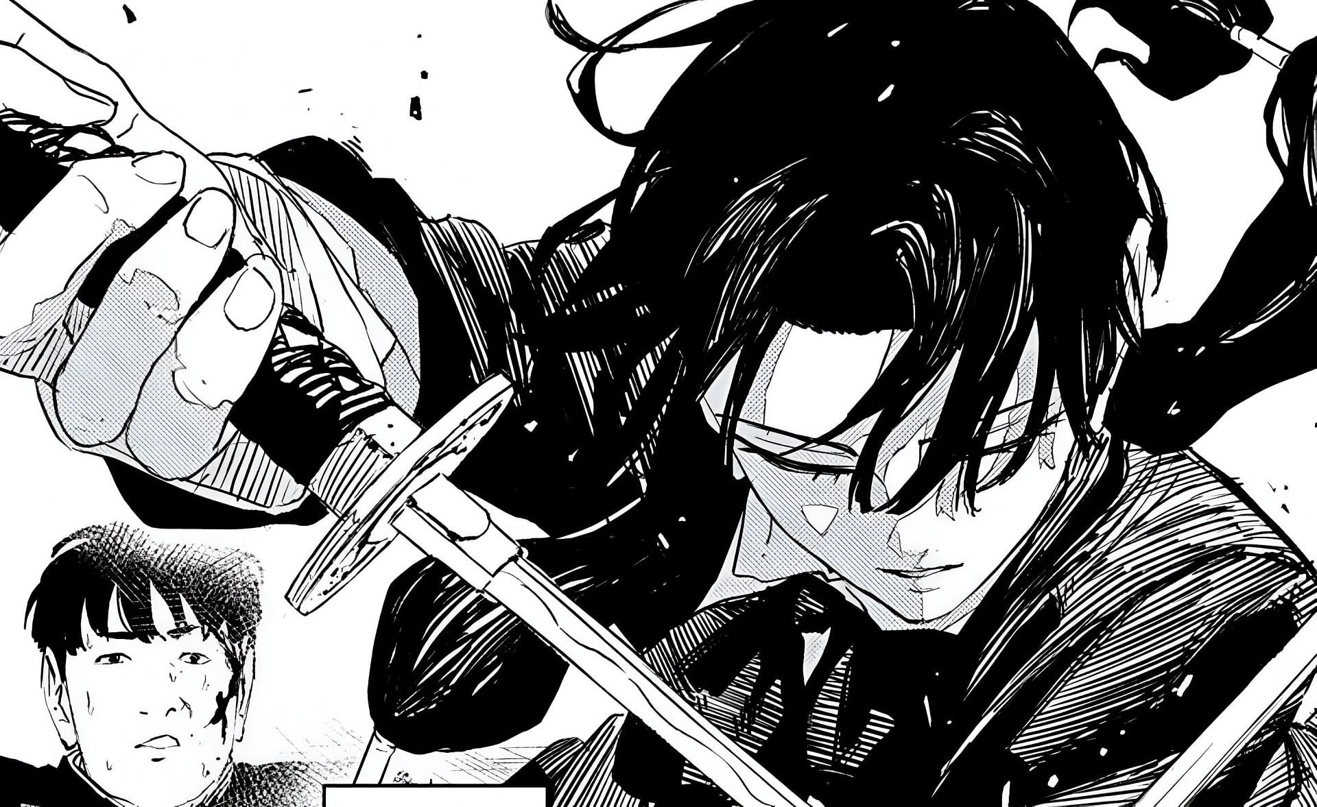 Ikura and Iori as seen in Kagurabachi manga (Image via Shueisha)