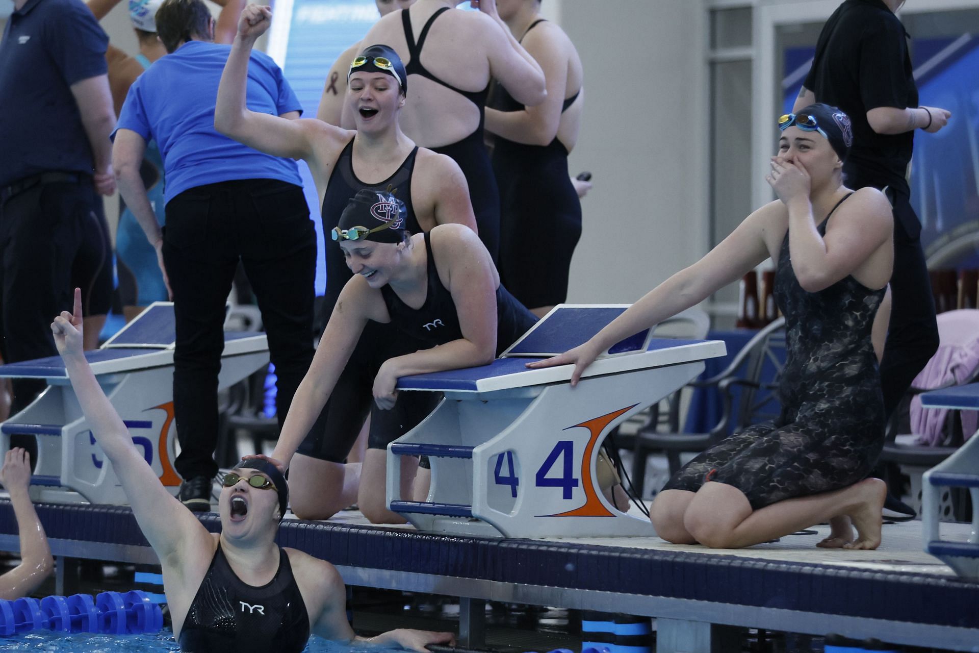 Glimpses from the 2024 Division II Swimming and Diving Championships (Image via: Getty Images)