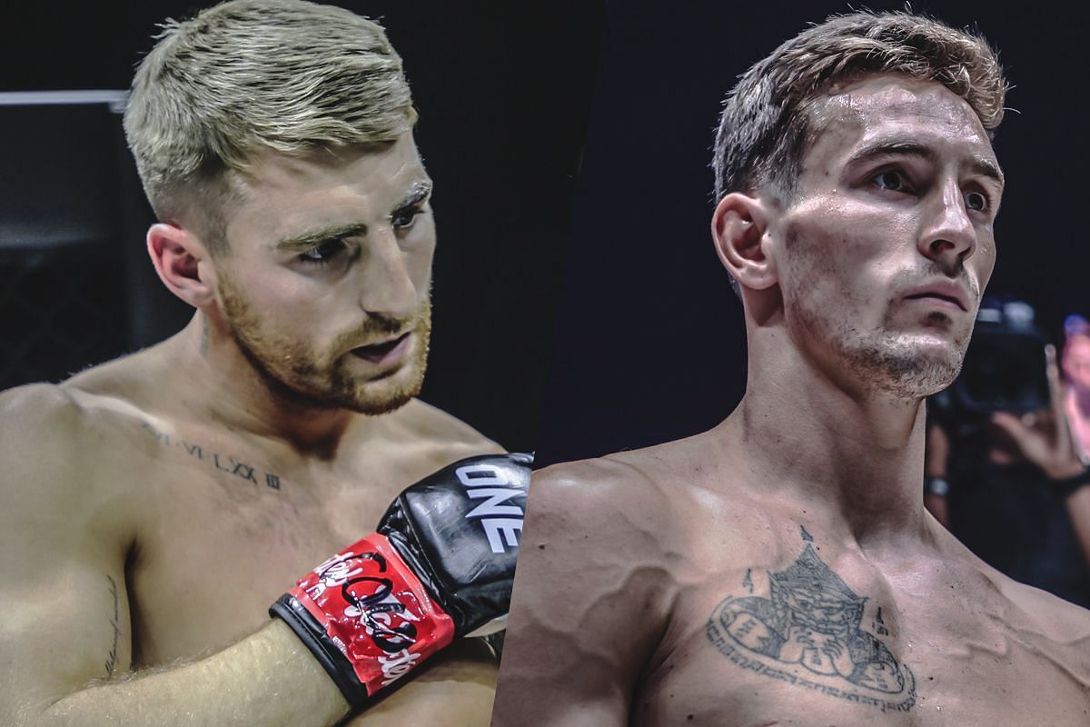 Jonathan Haggerty (left) Nico Carrillo (right) [Photos via: ONE Championship]