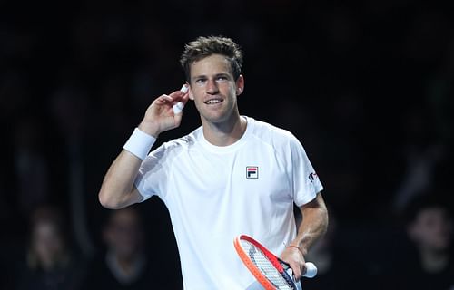 Diego Schwartzman at the 2023 Ultimate Tennis Showdown (Source: Getty)