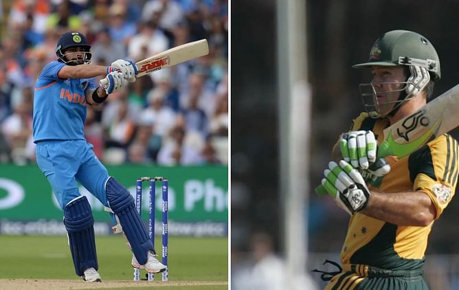 Virat Kohli vs Ricky Ponting - comparing their stats in the Champions Trophy