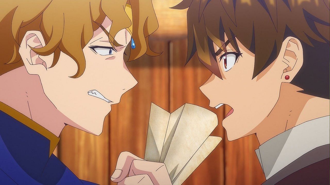 Simon and Yuke arguing as seen in the most recent episode (Image via Bandai Namco Pictures).