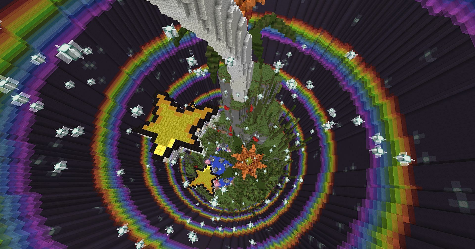 Minecraft dropper maps offer truly engaging content (Image via Mojang Studios)