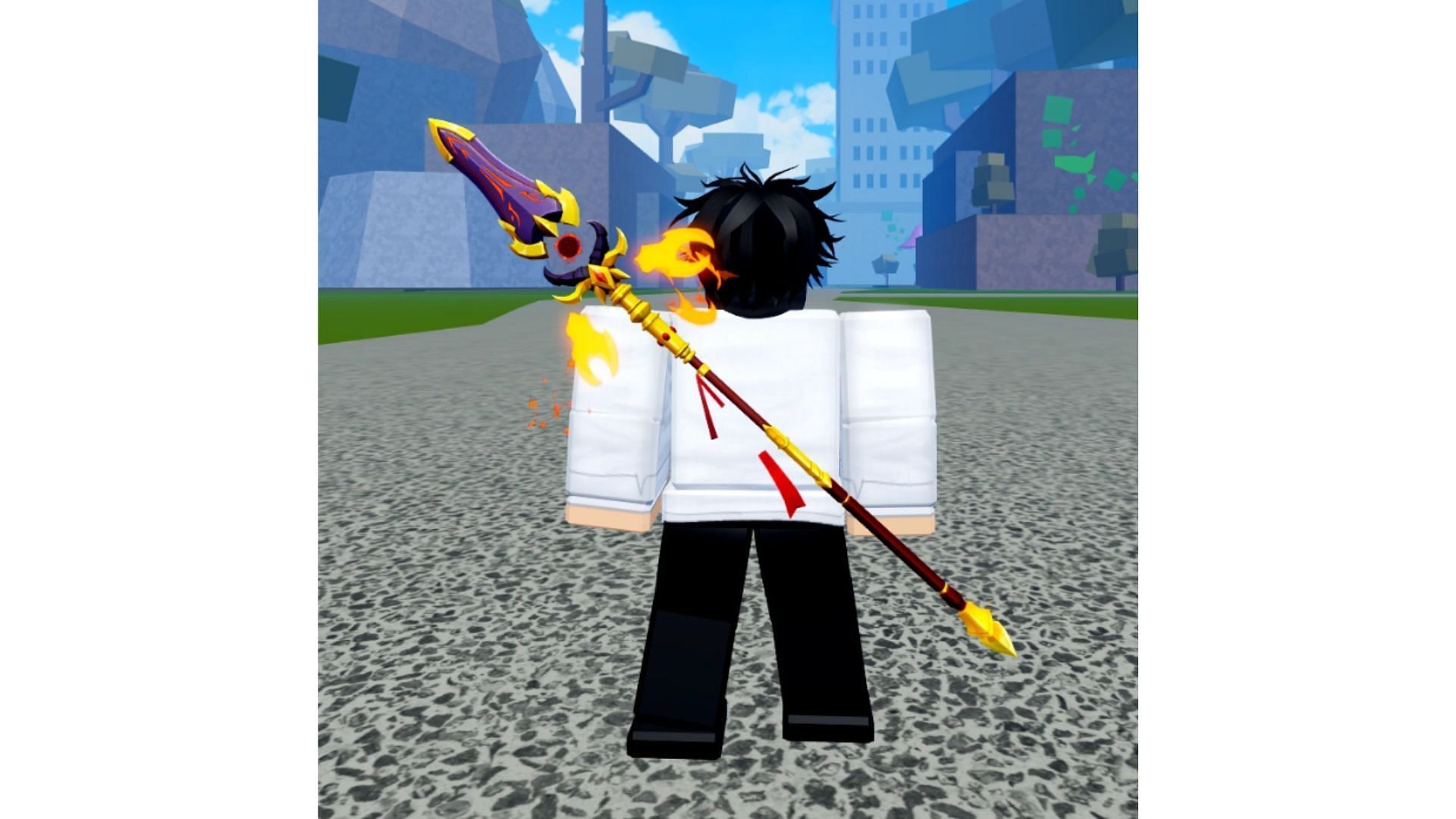 The Dragon Heart sword (Image via Roblox)