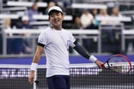 Yoshihito Nishioka at the Dallas Open 2025. (Photo: Getty)