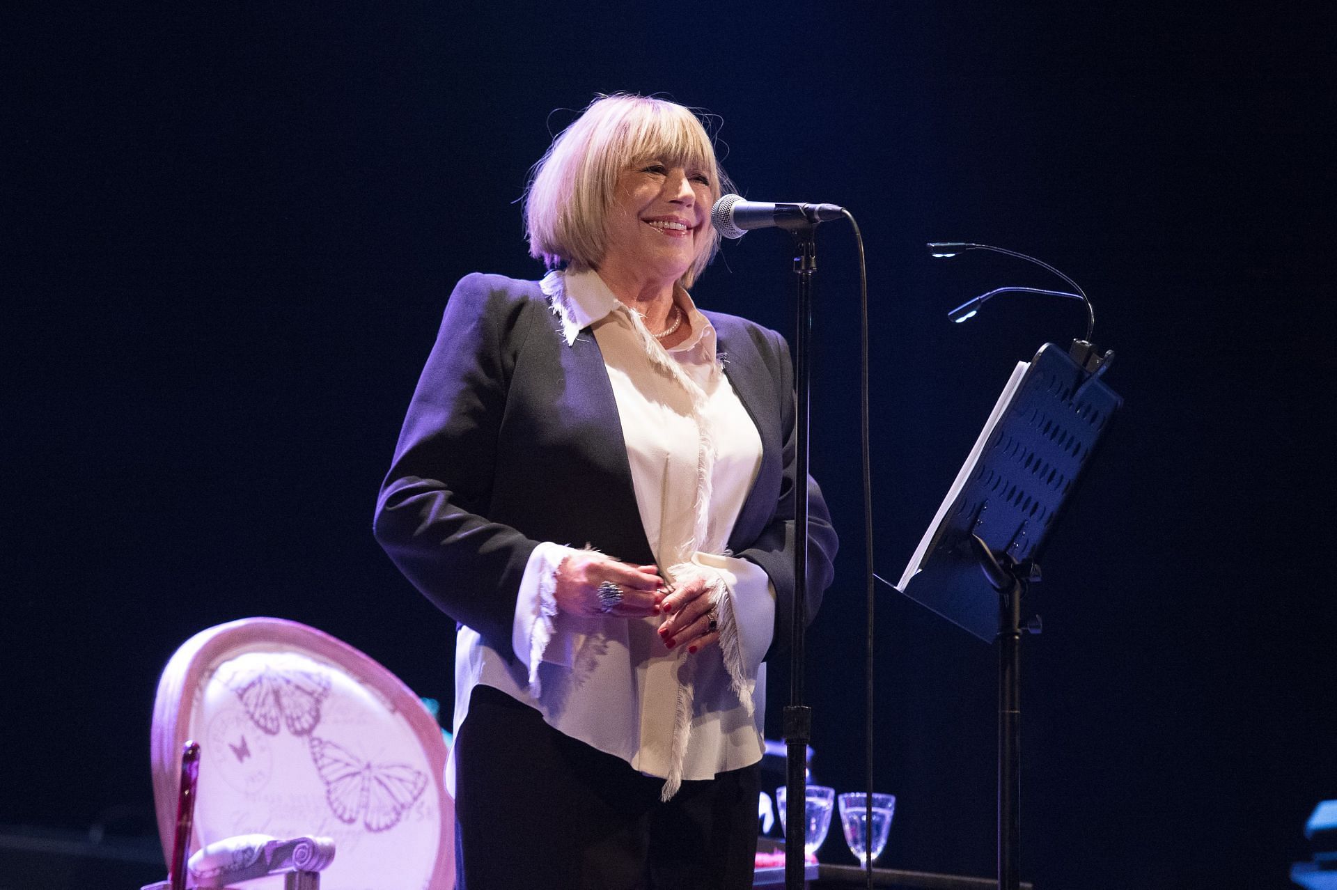 Performing at Le Trianon (Image via Getty)