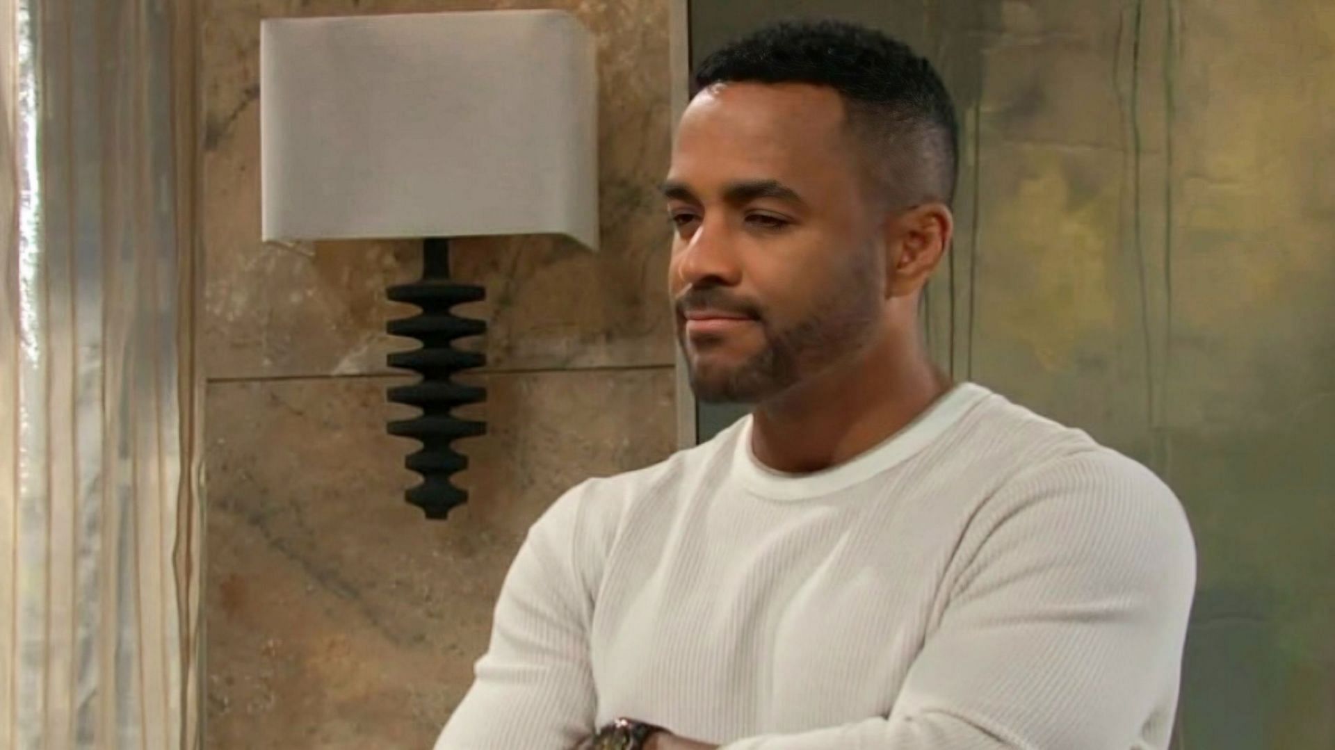 Nate Hastings in a still from The Young and the Restless (Image via CBS)