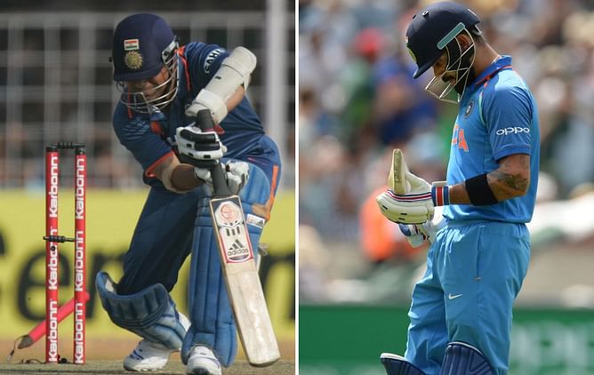 When bowler who got Virat Kohli out in 2017 final dismissed Sachin Tendulkar in IND vs PAK match of 2009 Champions Trophy [Watch]