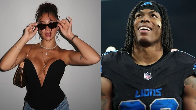 In Pics: Lions RB Jahmyr Gibbs' GF Nicole Anderson drops gorgeous beach look