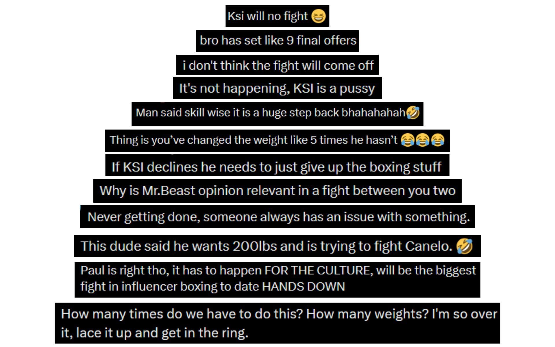 Comments on @IfnBoxing on X.