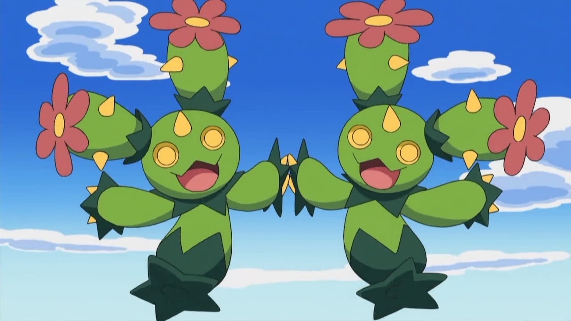 Maractus as seen in the anime (Image via The Pokemon Company)