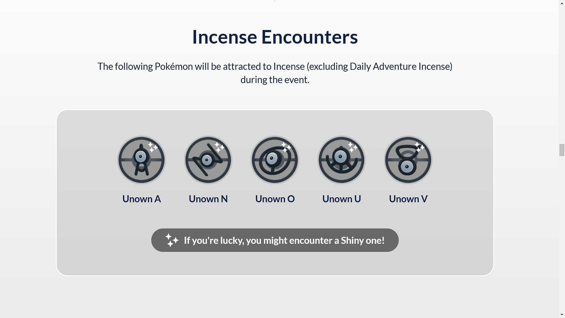 Pokemon GO Tour Unova Unown spawns (Image via TPC)