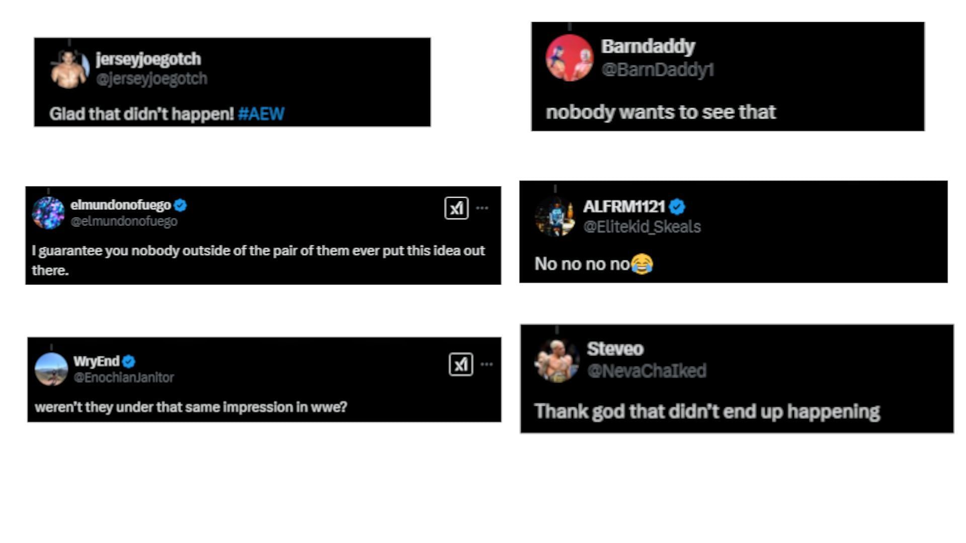 Screengrab of fan reactions [Image source: Screenshot of comments on Drain Bamager&#039;s X post]