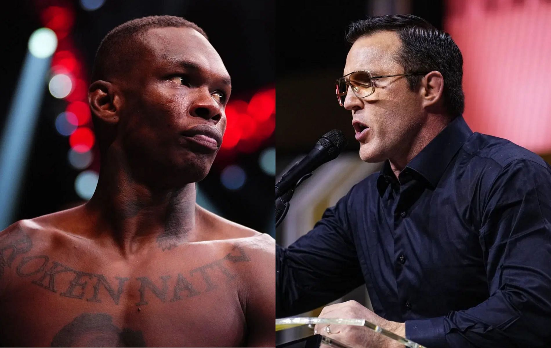 Chael Sonnen presents one positive and one negative point after isarel Adesanya