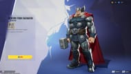 Reborn from Ragnarok skin for Thor in Marvel Rivals (Image via NetEase Games)