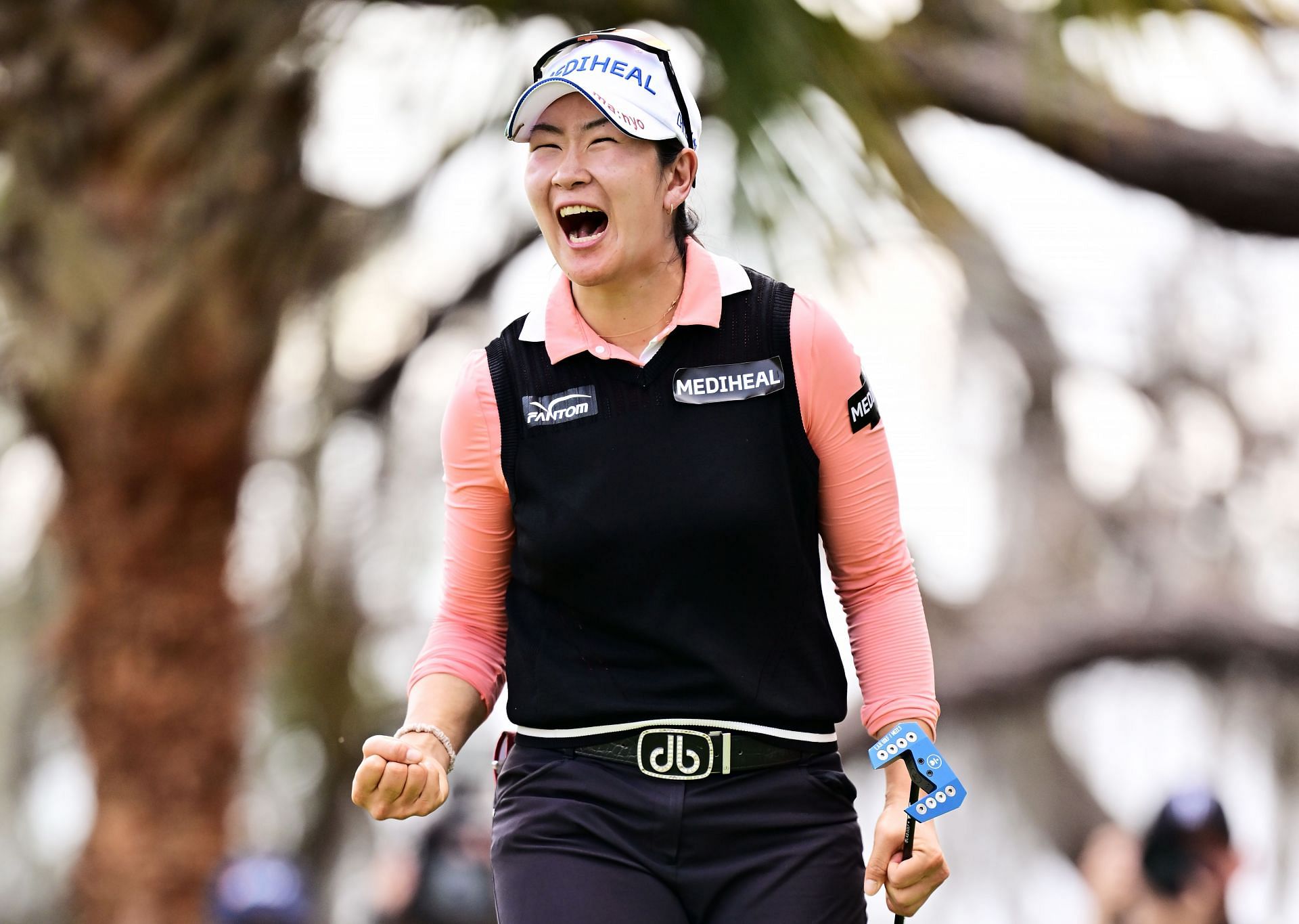 A Lim Kim won the Hilton Grand Vacations Tournament of Champions 2025 (Image via Getty).