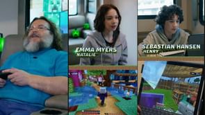 A Minecraft Movie cast spotted playing the game ahead of theatrical release