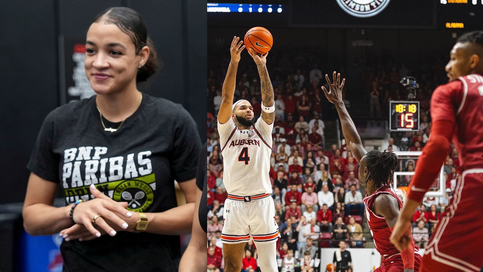 ESPN broadcaster Andraya Carter praised Auburn