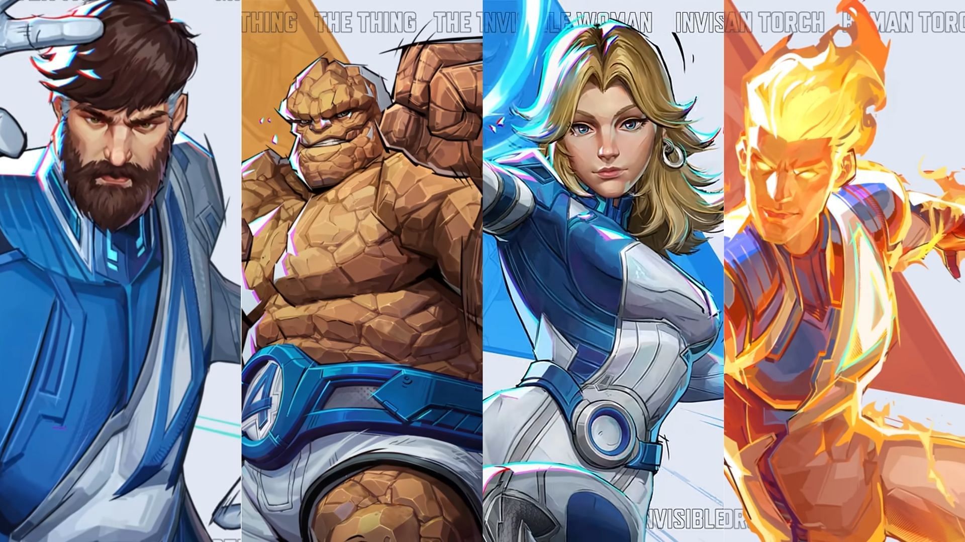 The Fantastic Four in Marvel Rivals (Image via NetEase Games)