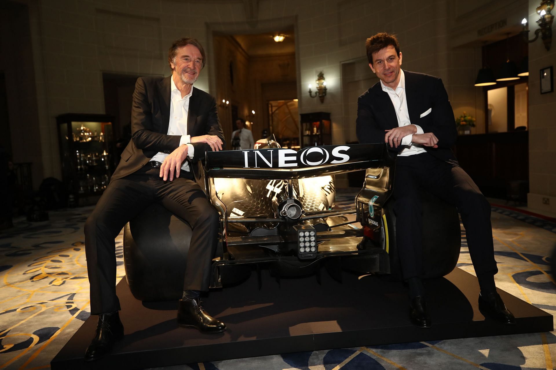 INEOS And Mercedes Sporting Announcement - Source: Getty