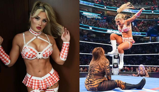 "आपसे नफरत है"- WWE विमेंस चैंपियन ने डाली खूबसूरत वीडियो, फैन ने उनके बॉयफ्रेंड को दिया मैसेज