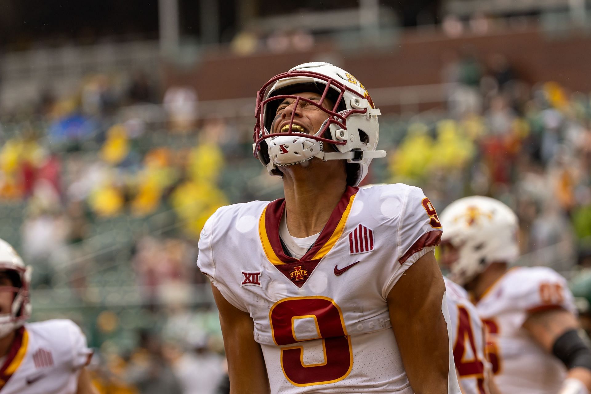 Jayden Higgins at Iowa State at Baylor - Source: Getty