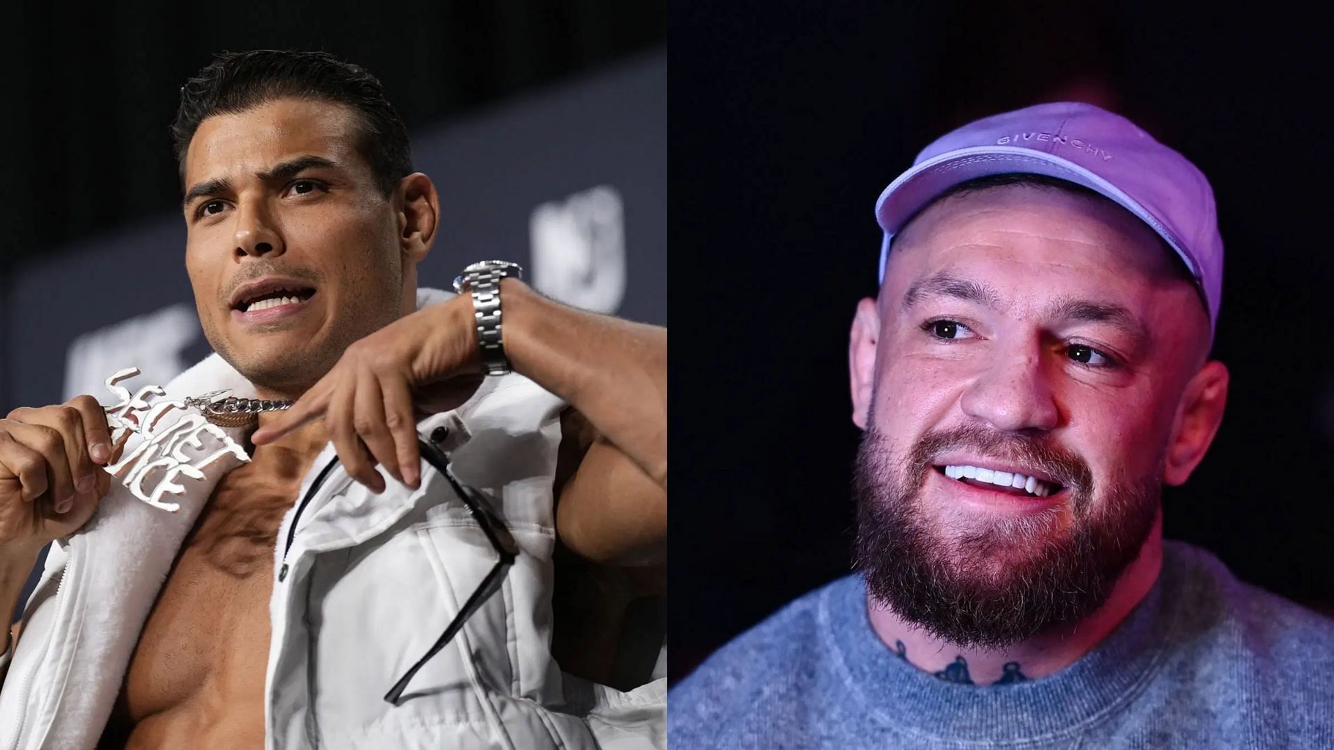  Paulo Costa (left) has a hilarious question for Conor McGregor (right). [Image courtesy: Getty Images]