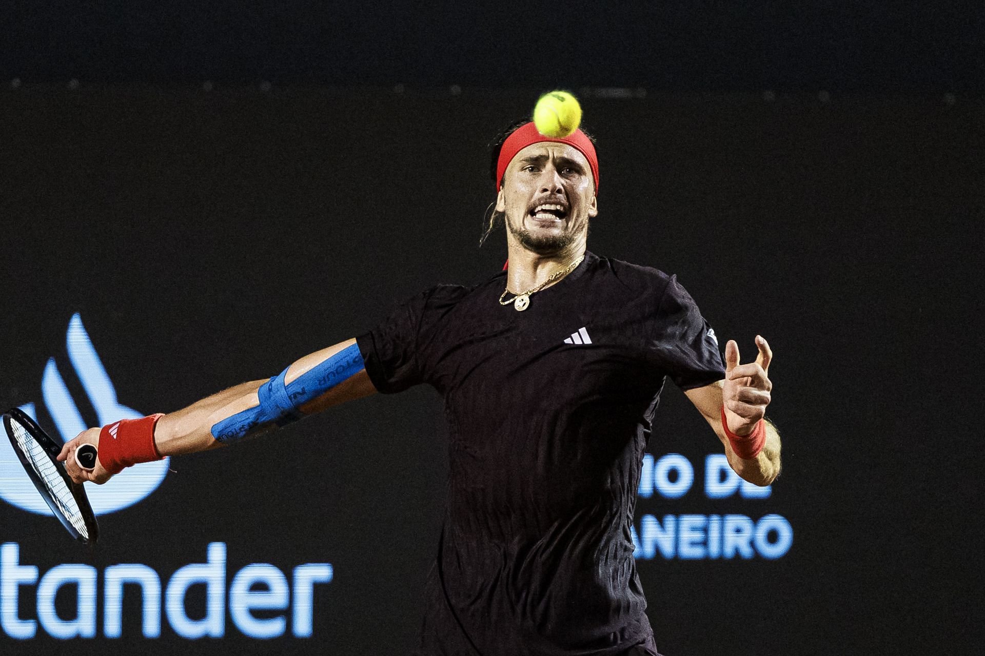 Alexander Zverev at the ATP 500 Rio Open 2025 - Source: Getty