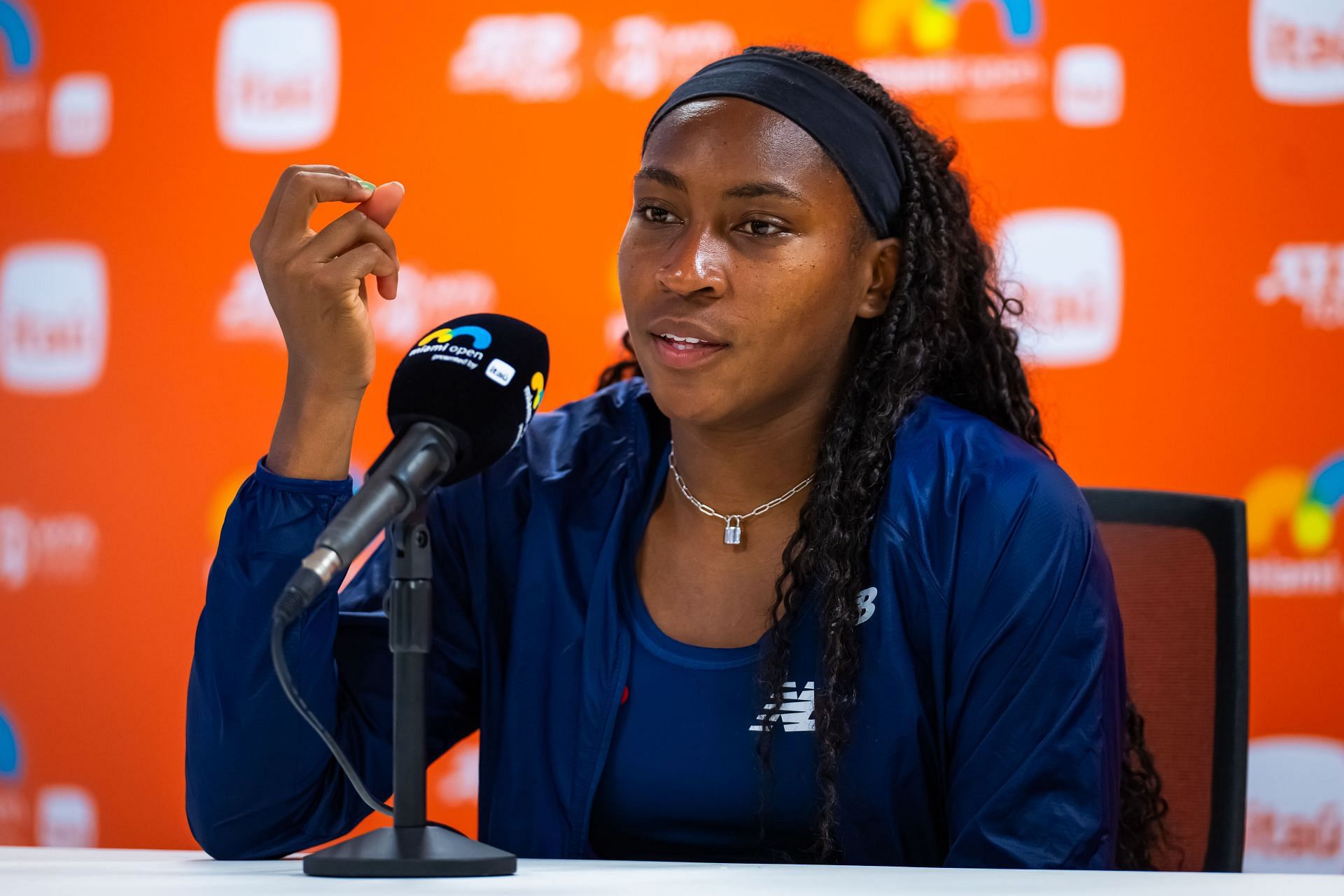 Coco Gauff at Miami Open Presented by Itau 2024 - Image Source: Getty