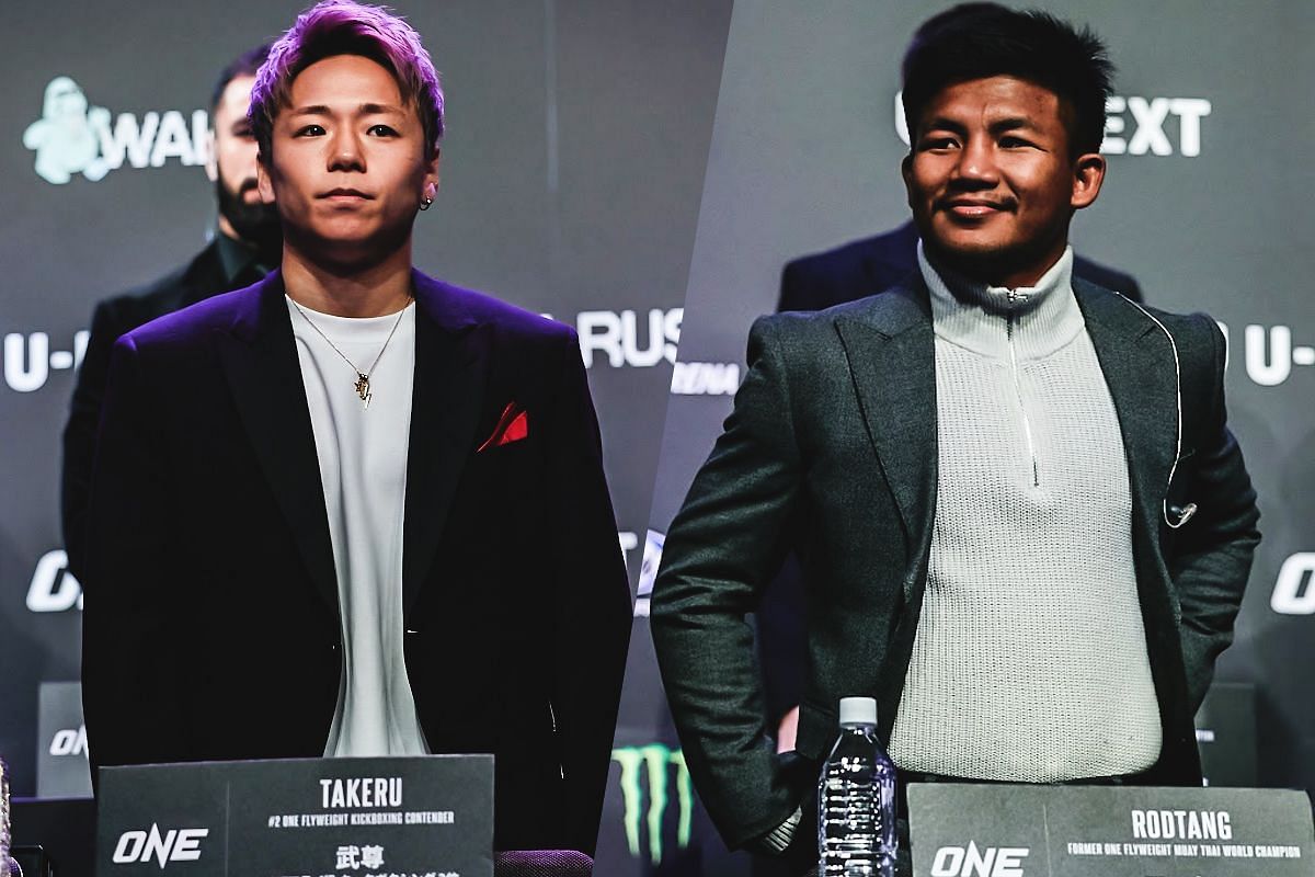 Takeru (left), Rodtang (right) [Photo via ONE Championship]