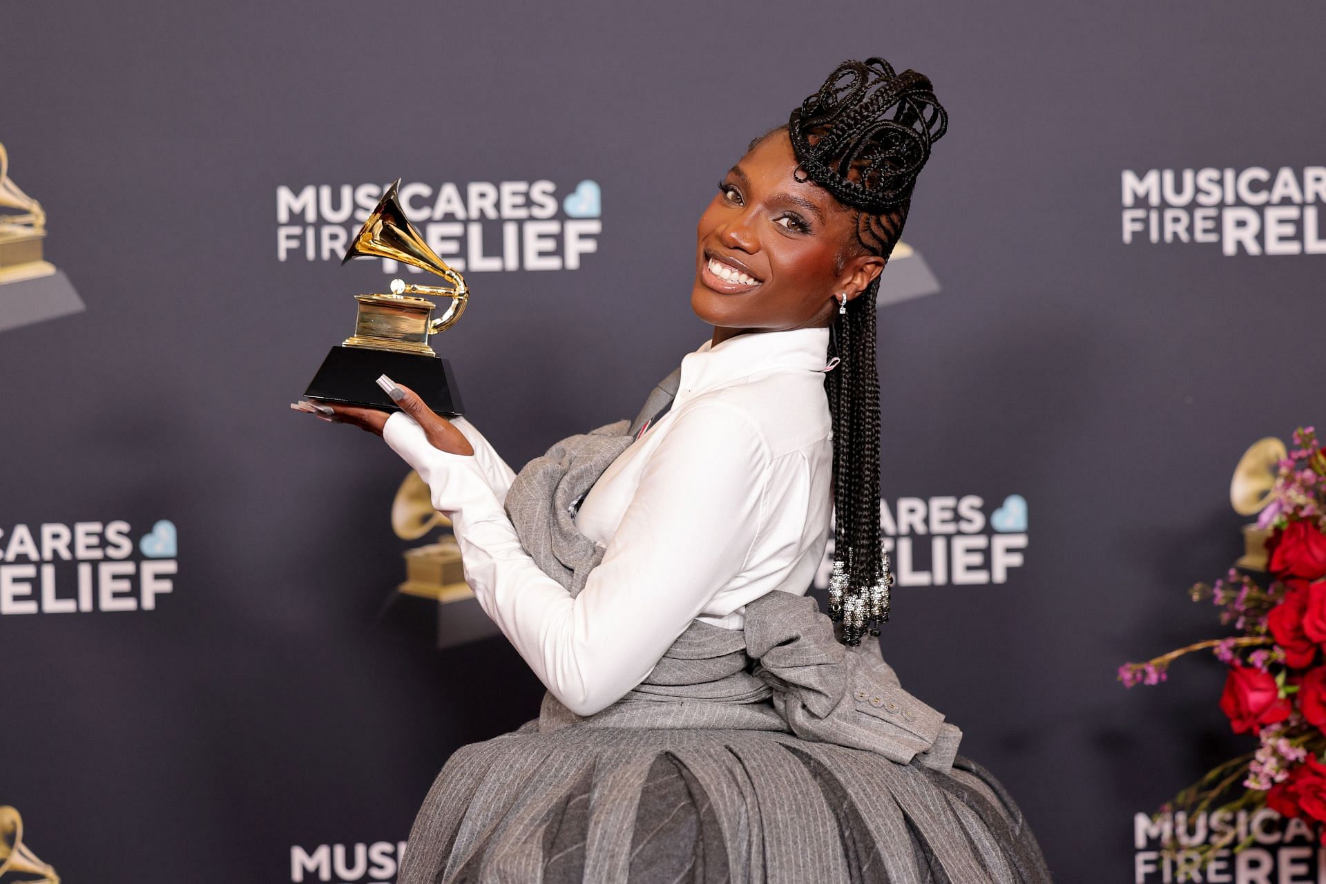 At the 67th Annual GRAMMY Awards (Image via Getty)