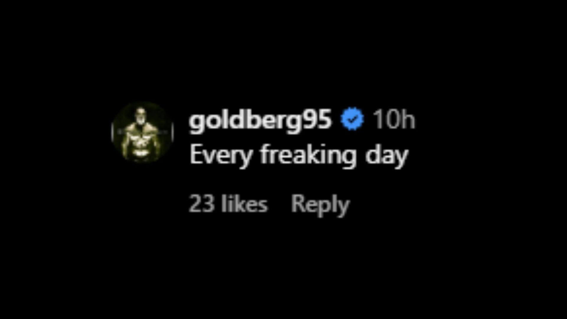 Bill Goldberg drops 3-word comment to Coach Prime&#039;s post