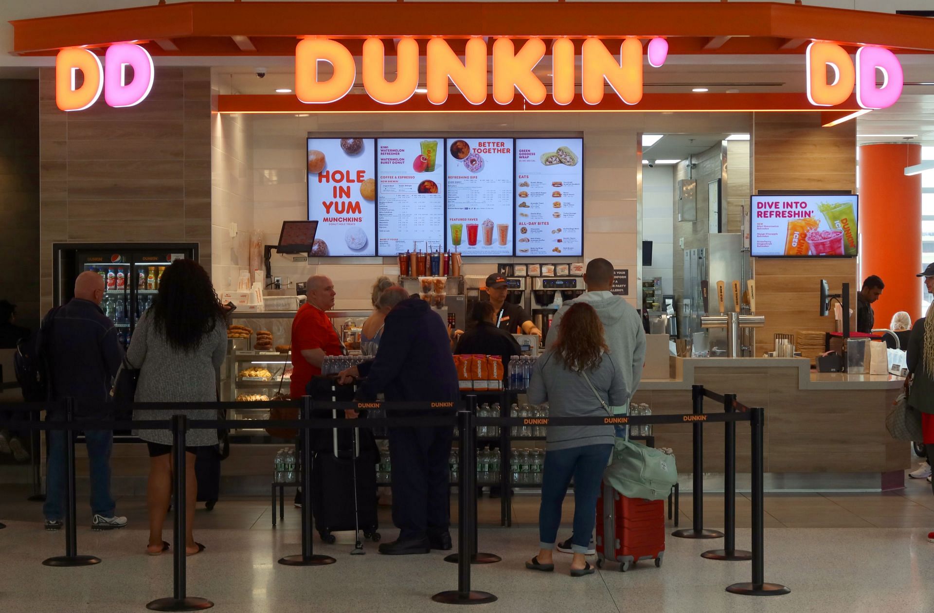 Dunkin&rsquo; is the second-largest coffee chain in the world - Source: Getty