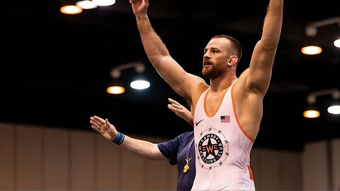 "Is this all you want?" - Oklahoma State University wrestling coach David Taylor delivers an inspiring message to the team amid NCAA season