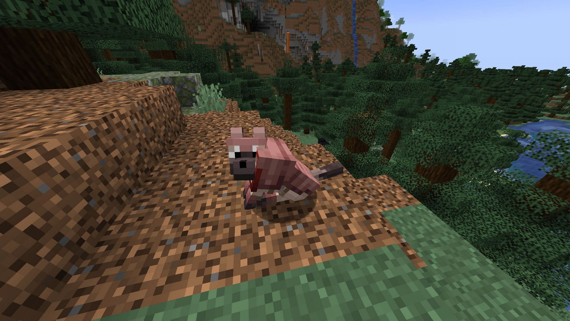 Wolf also received new armor (Image via Sportskeeda Gaming || Mojang Studios)