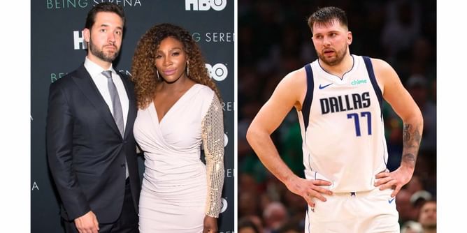 Serena Williams' husband Alexis Ohanian shares cheeky 2-word message about Luka Doncic's Mavericks jerseys after shocking Lakers trade
